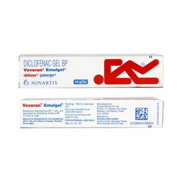 VOVERAN EMULGEL 50G TUBE 50GM