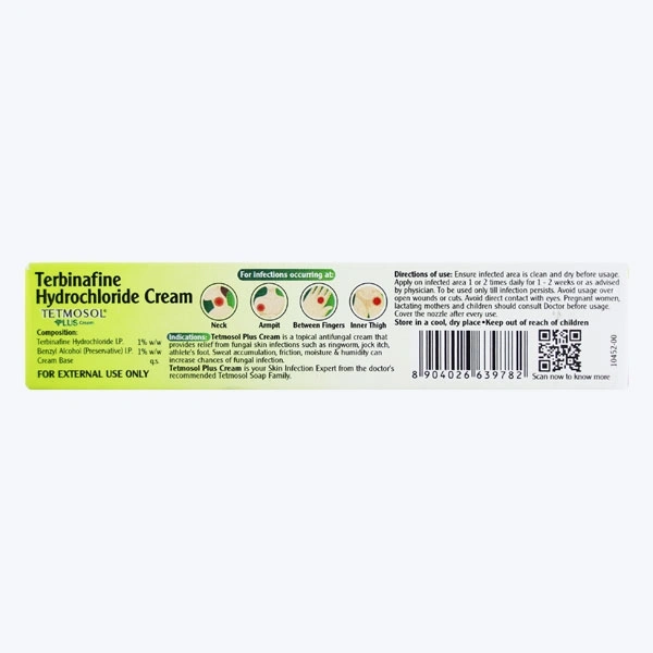 TETMOSOL PLUS CREAM 10GM 10GM