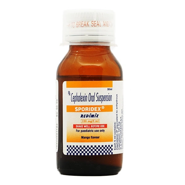 SPORIDEX REDIMIX 125MG SYP 30ML