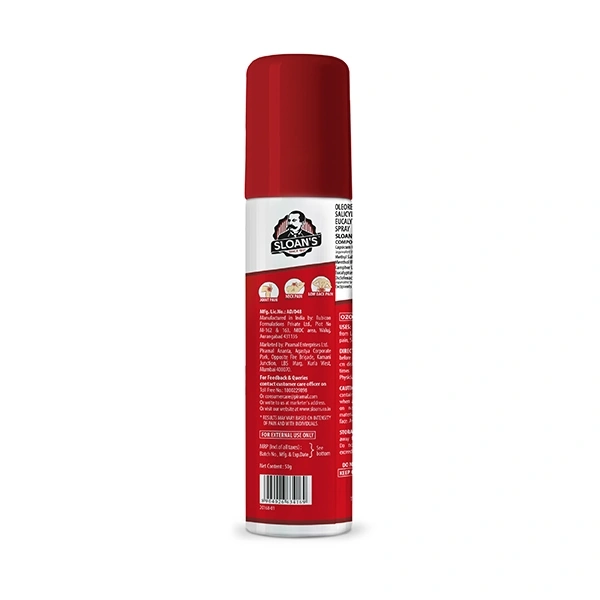 SLOANS SPRAY 50GM