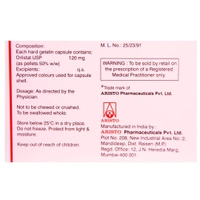 O-Stat 120 Capsule  - Prescription Required