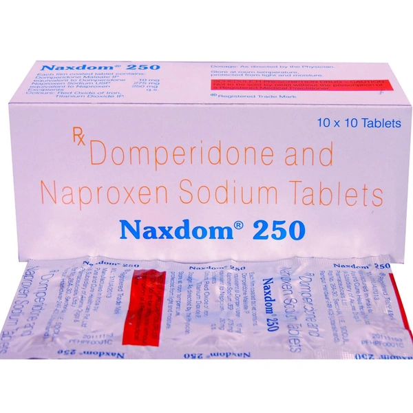 Naxdom 250 Tablet  - Prescription Required