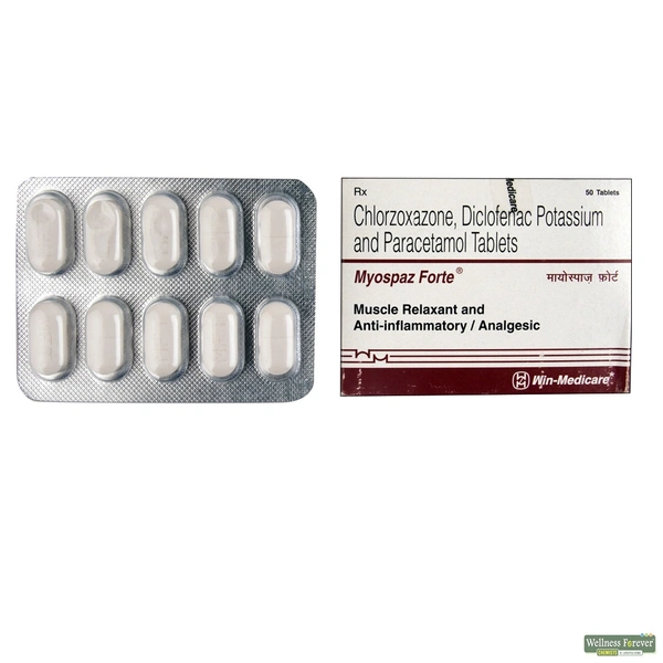 Myospaz Forte Tablet  - Prescription Required