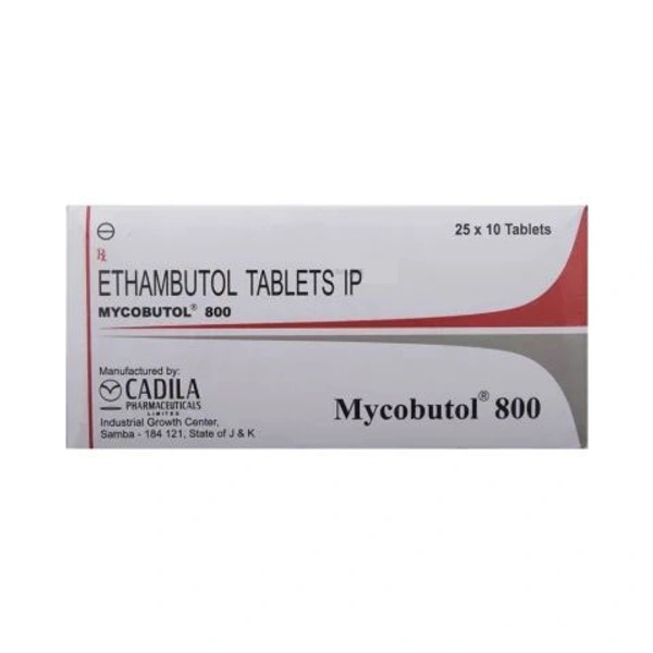 Mycobutol 800 Tablet  - Prescription Required