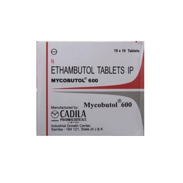 Mycobutol 600 Tablet  - Prescription Required