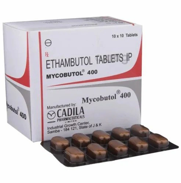 Mycobutol 400 Tablet  - Prescription Required