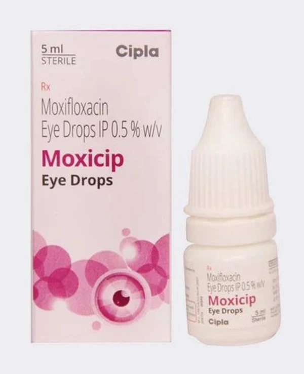 Moxicip Eye Drop  - Prescription Required