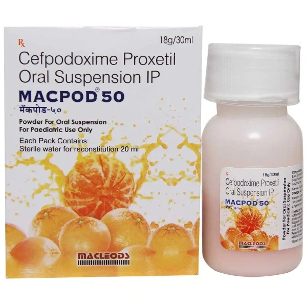 Macpod 50 Oral Suspension  - Prescription Required