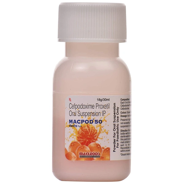 Macpod 50 Oral Suspension  - Prescription Required