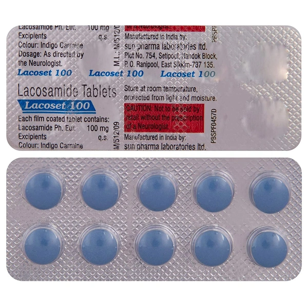 Lacoset 100 Tablet  - Prescription Required