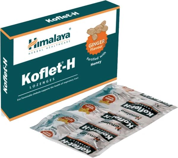 Himalaya Koflet-H Lozenges Ginger 1*6