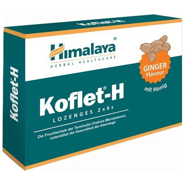 Himalaya Koflet-H Lozenges Ginger 1*6