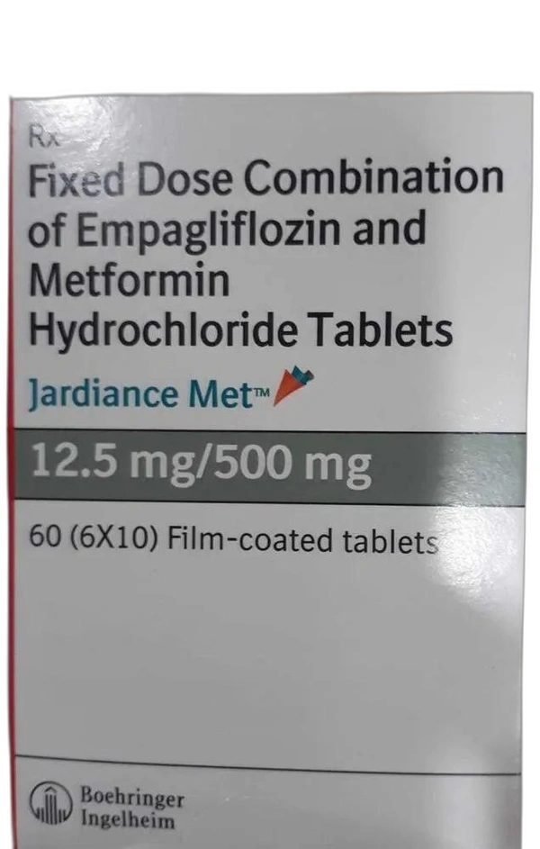 Jardiance Met 12.5mg/500mg Tablet  - Prescription Required