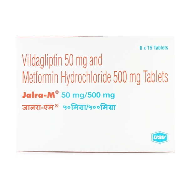 Jalra-M 50mg/500mg Tablet  - Prescription Required