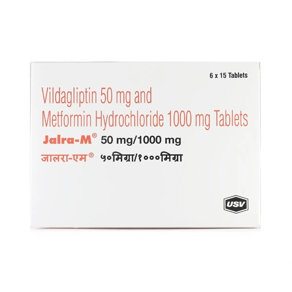 Jalra-M 50mg/1000mg Tablet  - Prescription Required