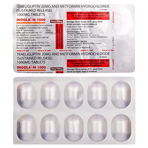 Inogla-M 1000 Tablet  - Prescription Required