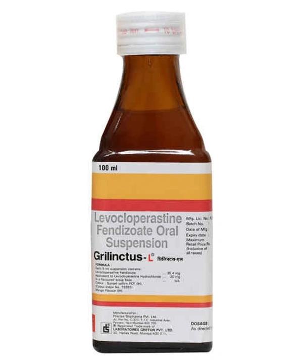 Grilinctus-L Oral Suspension  - Prescription Required