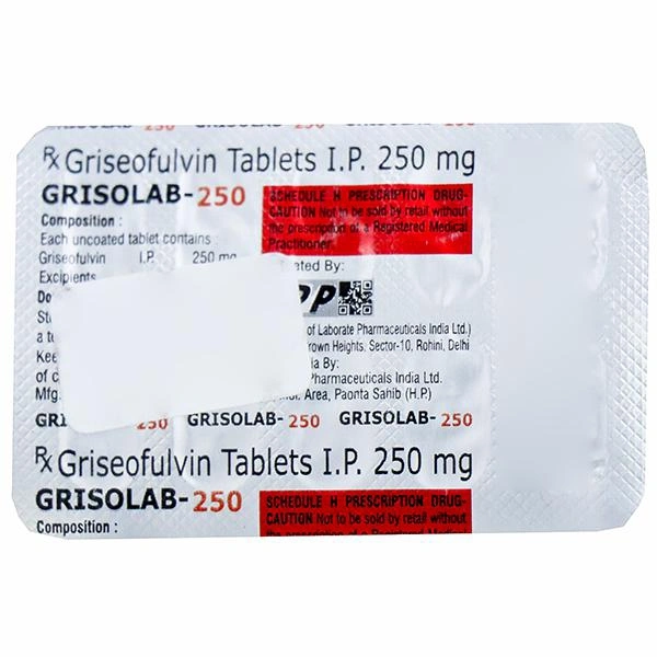 Grisolab 250mg Tablet  - Prescription Required