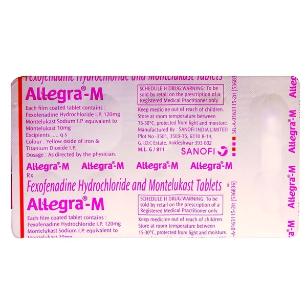 Allegra-M Tablet - Prescription Required