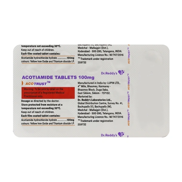 Acotrust Tablet  - Prescription Required