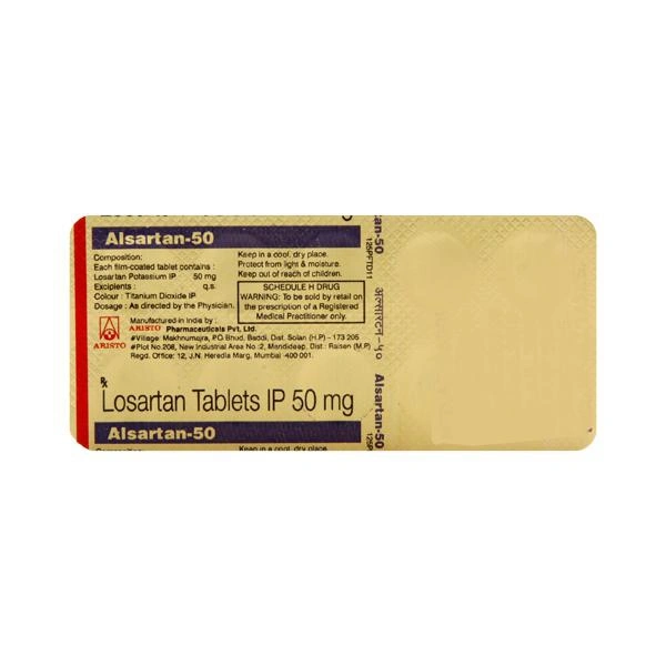 Alsartan 50 Tablet  - Prescription Required