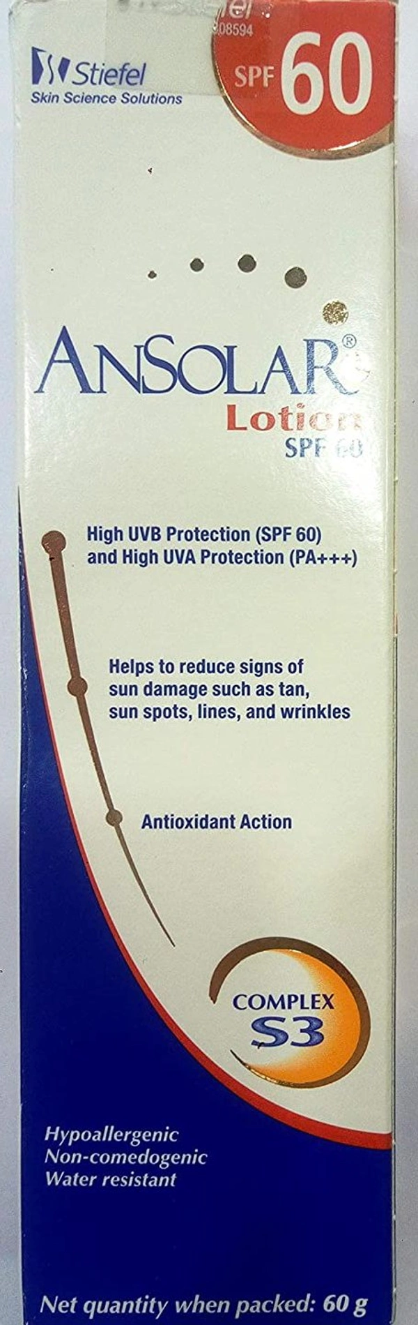 Ansolar Spf 60 Lotion 