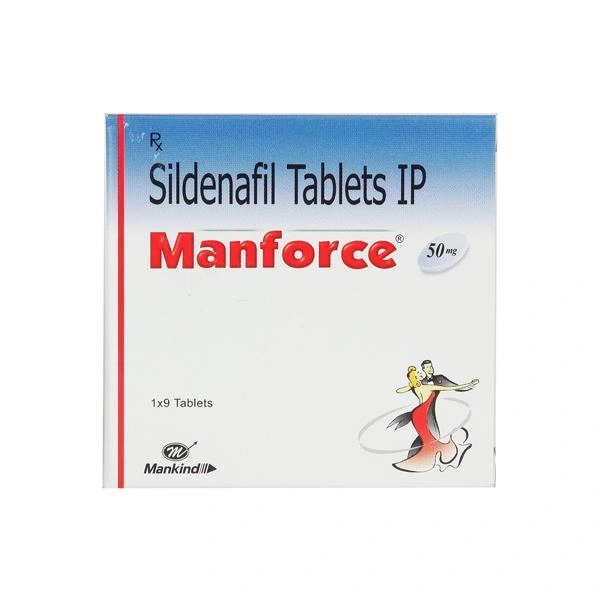 Manforce 50 mg Tablet (Pack Of 5 Strips) 