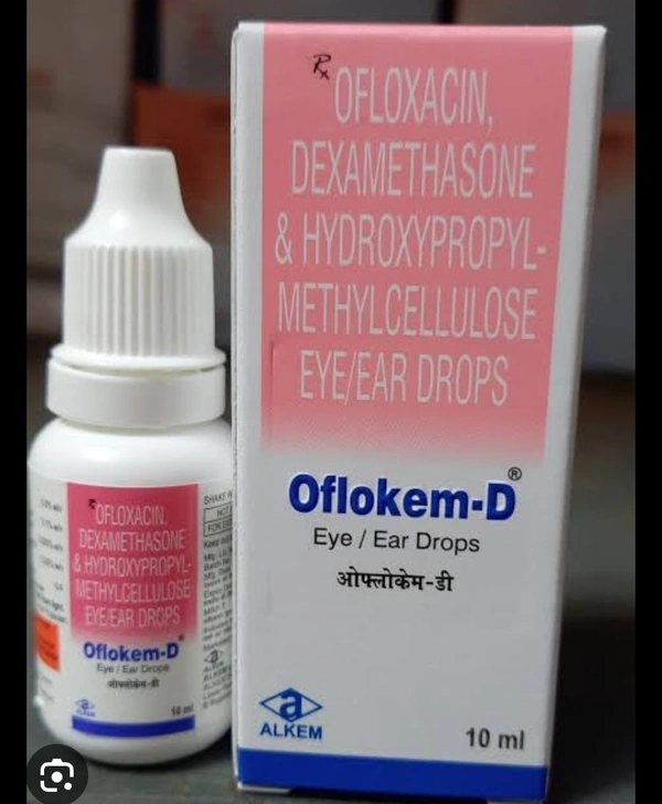 Oflokem D Eye/Ear Drops - 