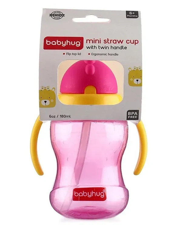 Baby Hug Straw Sipper Bottle