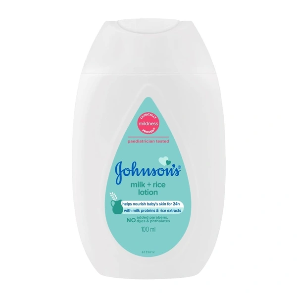 Johnson's Baby Milk & Rice Lotion - 100ml