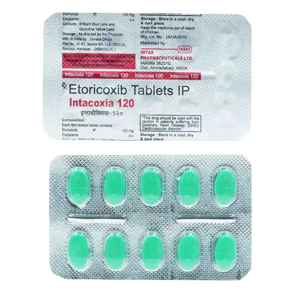 Intacoxia 120 Tablet  - 