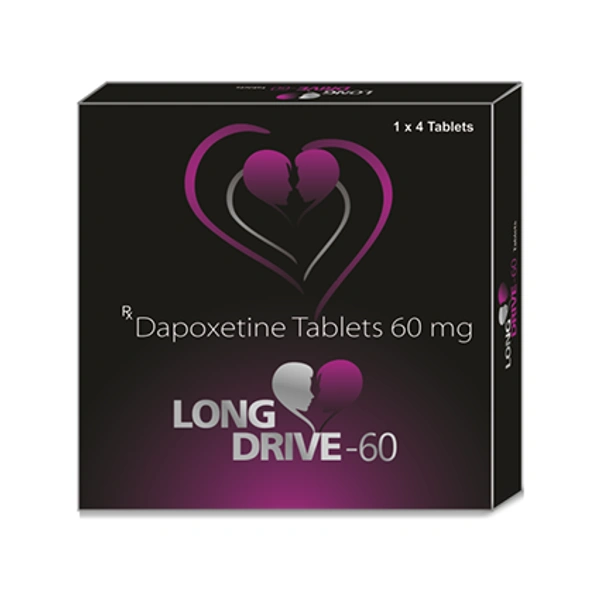 Long Drive 60mg Tablet (Pack of 2 Strips)