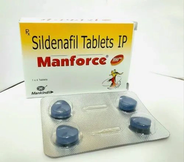 Manforce 100 mg Tablet ( Pack of 15 Strips) 