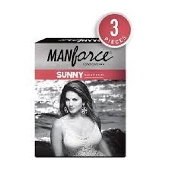 Manforce Condom Sunny Edition 3pc pack - Pack of 2