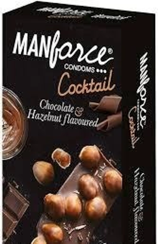 Manforce Xotic Chocolate & Hazelnut Condoms 3pc Pack - Pack of 2