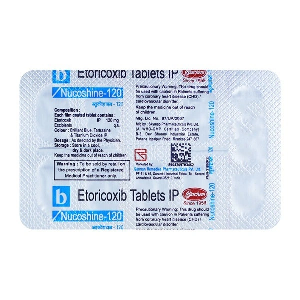 Nucoshine 120mg Tablet  - 