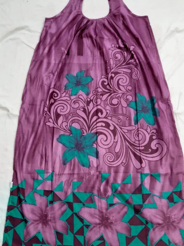 Cotton Sleeveless Nighty