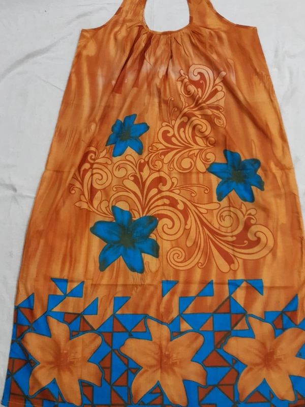 Cotton Sleeveless Nighty