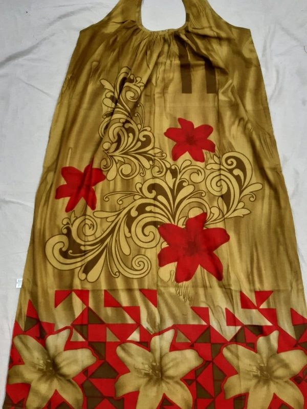 Cotton Sleeveless Nighty