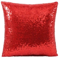  Polyester Photo Cushion (Size:- 12x12 inches,) - Red