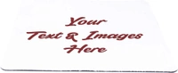  Personalised Photo/Quotes Digital Sublimation Print Square Mouse Pad (1 Pc) - Black  White Green, 9×9×8  cm, Gulafsha Future Retail