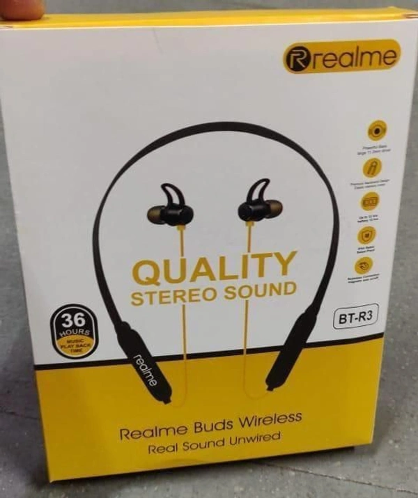 Realme Bluetooth Headset (BT-R3) - Black