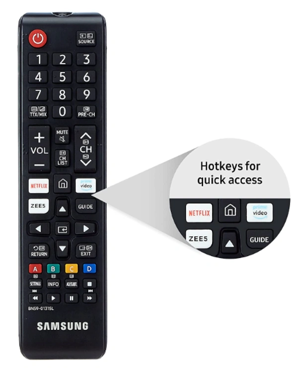 Samsung 80 cm (32 Inches) Wondertainment Series HD Ready LED Smart TV UA32T4340BKXXL (Glossy Black) (2021 Model) - 32