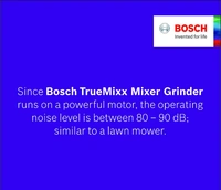 Bosch Appliances TrueMixx Pro Mixer Grinder, 750W, 4 Jars, Black - 750 Watts, Black