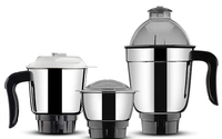 Butterfly Jet Elite Mixer Grinder, 750W, 4 Jars (Grey) - 750 Watts, Grey