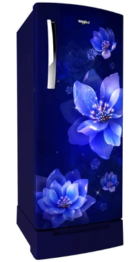 Whirlpool 200 L 4 Star Inverter Direct-Cool Single Door Refrigerator (215 ICEMAGIC PRO ROY 4S INV, Sapphire Mulia, Base Stand) - 200 Litres, Sapphire Mulia