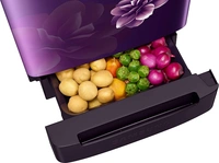 Samsung 198 L 4 Star Inverter Direct-Cool Single Door Refrigerator (RR21T2H2XCR/HL, Camellia Purple, Base Stand with Drawer) - 198 Litres, Camellia Purple