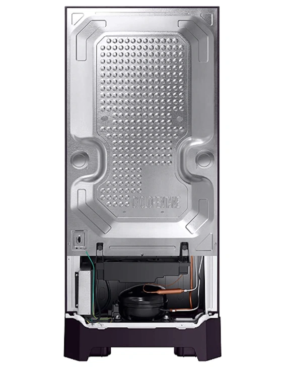 Samsung 198 L 4 Star Inverter Direct-Cool Single Door Refrigerator (RR21T2H2XCR/HL, Camellia Purple, Base Stand with Drawer) - 198 Litres, Camellia Purple