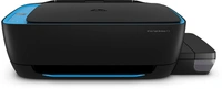 HP Ink Tank 419 WiFi Colour Printer, Scanner and Copier for Home/Office, High Capacity Tank (15,000 Black and 8000 Colour), Low Cost per Page (10p for B/W and 20p for Colour), Borderless Print - 419, Black
