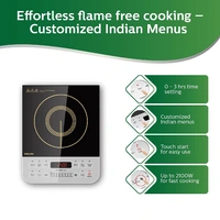 Philips Viva Collection HD4928/01 2100-Watt Induction Cooktop (Black) - 2100 Watt, Black